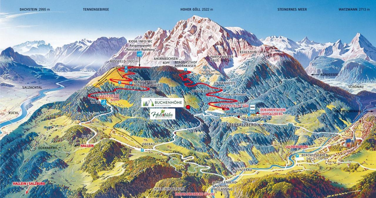 Alpenresidenz Buchenhoehe Berchtesgaden Kültér fotó